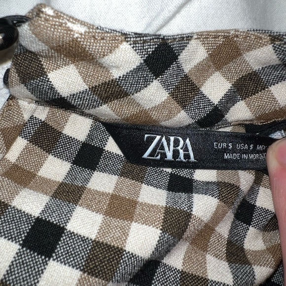 gingham blouse - Picture 3 of 6